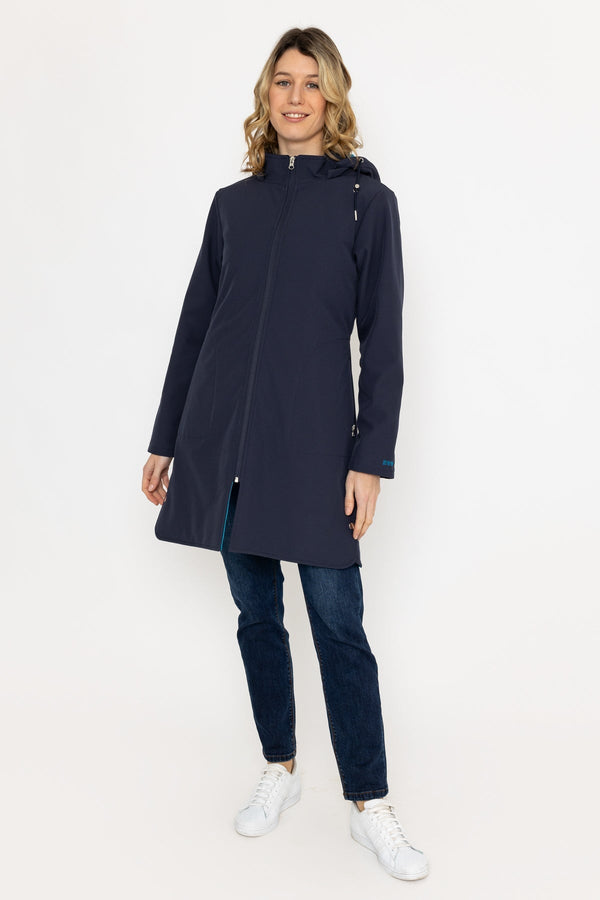 Carraig Donn Padded Winter Softshell Jacket in Navy