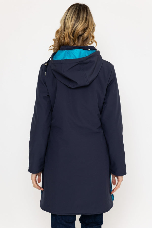 Carraig Donn Padded Winter Softshell Jacket in Navy