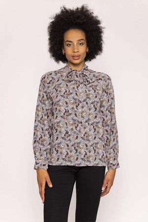 Carraig Donn Paisley Print Blouse in Print