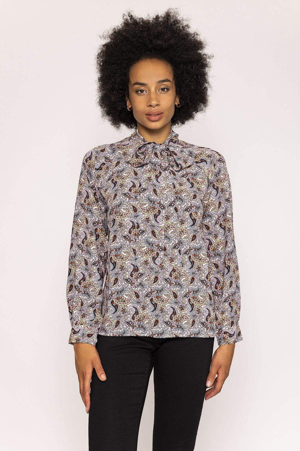 Carraig Donn Paisley Print Blouse in Print