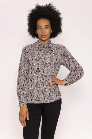 Carraig Donn Paisley Print Blouse in Print