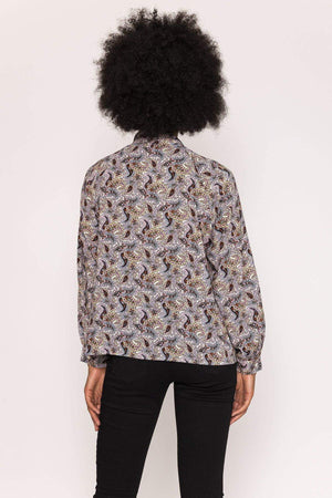 Carraig Donn Paisley Print Blouse in Print