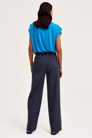 Carraig Donn Pamina Short Sleeve T-Shirt in Blue