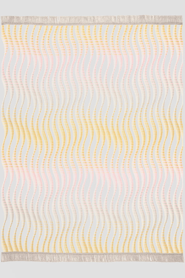 Carraig Donn Pastel Throw with Fringe 150x200cm
