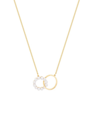 Carraig Donn Pearl & Circle Pendant