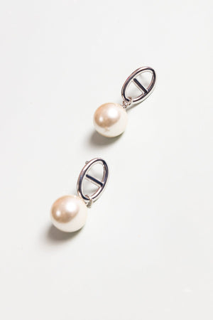 Carraig Donn Pearl Link Earrings - Soul Special
