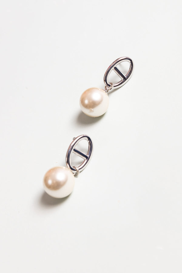 Carraig Donn Pearl Link Earrings - Soul Special