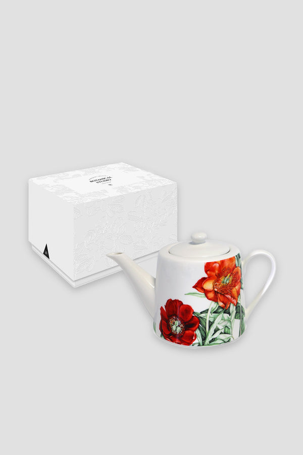 Carraig Donn Peony Rose China Teapot
