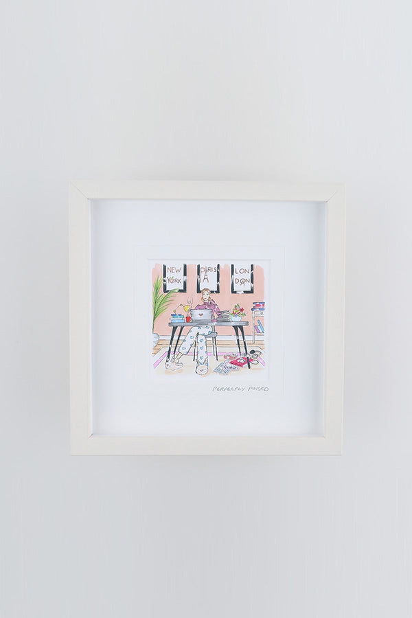 Carraig Donn Perfectly Poised Small Framed Art Print