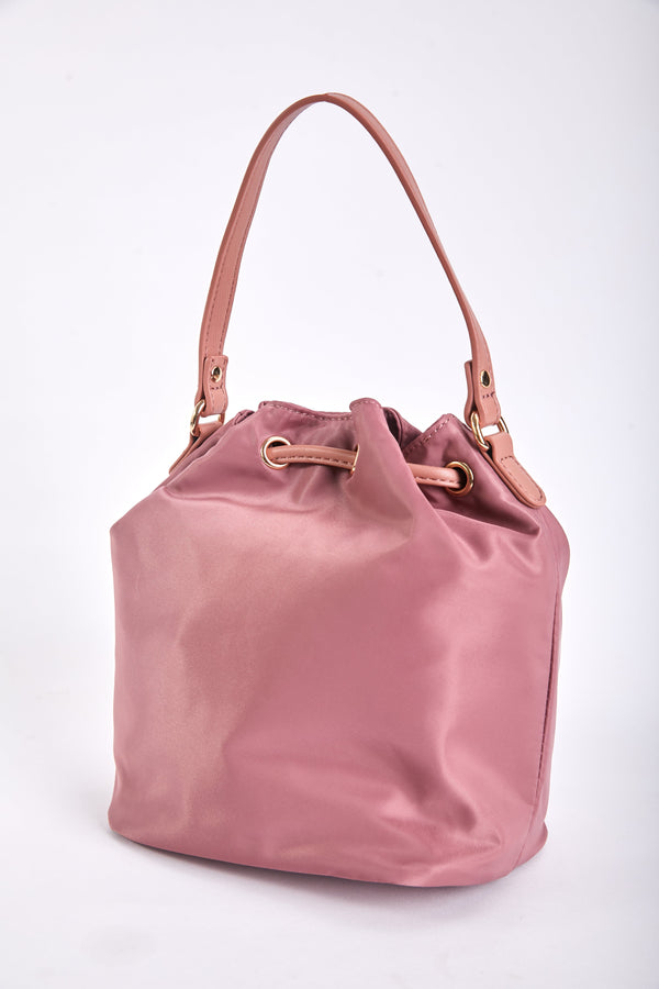Carraig Donn Petite Bucket Bag in Pink