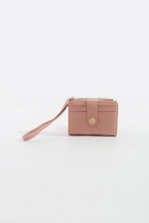 Carraig Donn Petite Glower Clasp Purse in Pink