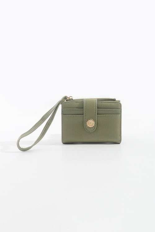 Petite Glower Clasp Purse in Sage