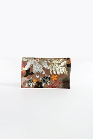 Carraig Donn Pink Embellished Clutch Bag