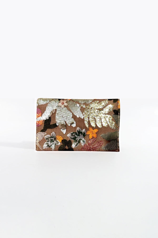 Carraig Donn Pink Embellished Clutch Bag