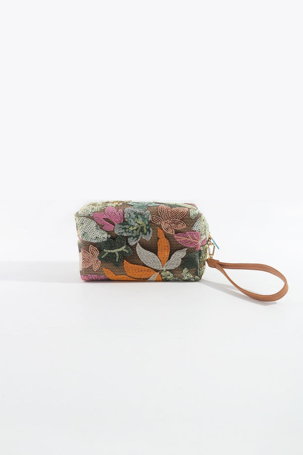 Carraig Donn Pink Embellished Make Up Bag