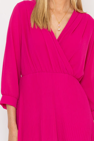 Carraig Donn Pink Hannah Midi Dress
