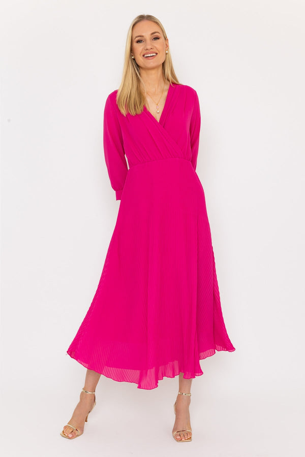 Carraig Donn Pink Hannah Midi Dress