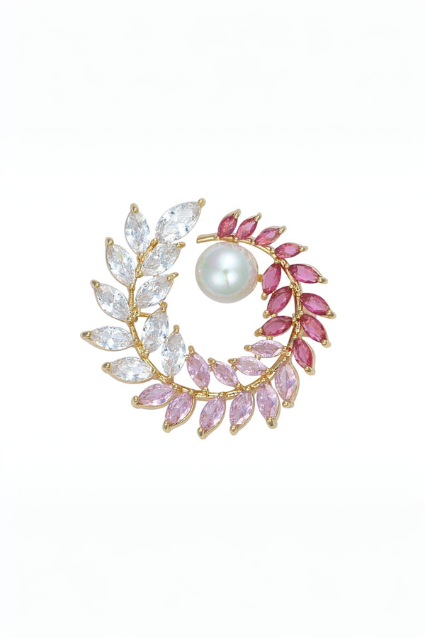 Carraig Donn Pink Pearl Brooch