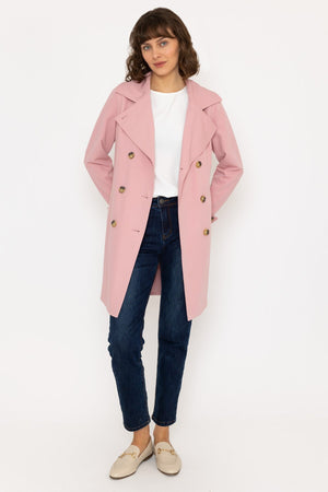 Carraig Donn Pink Trench Coat