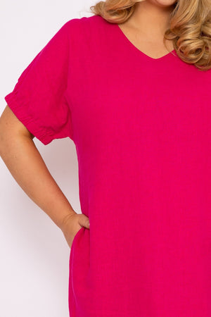 Carraig Donn Pink Viscose Dress