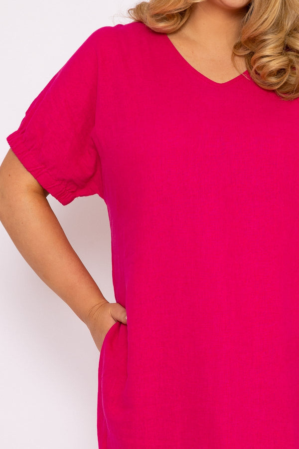 Carraig Donn Pink Viscose Dress
