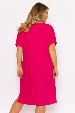 Carraig Donn Pink Viscose Dress
