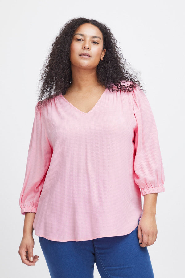 Carraig Donn Pink Viscose Top