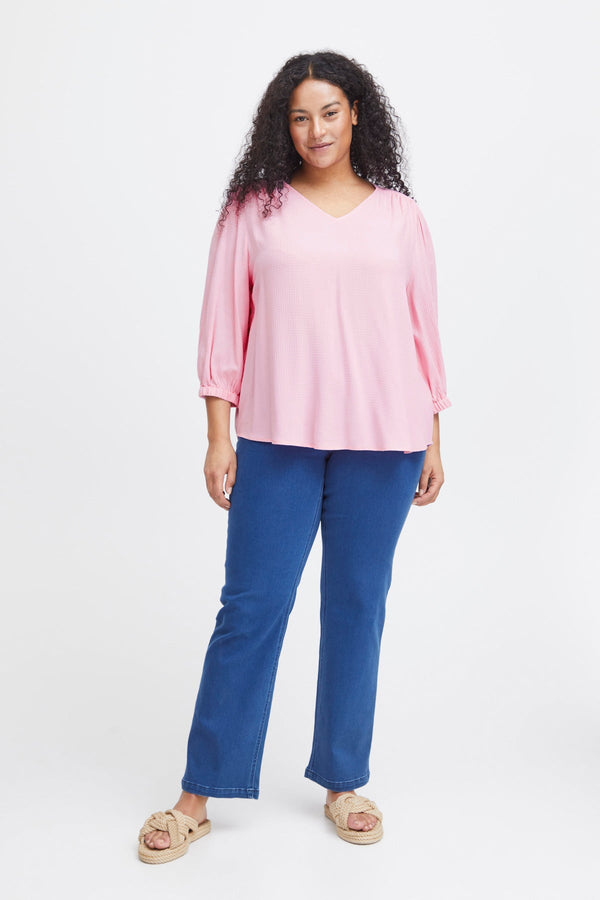 Carraig Donn Pink Viscose Top