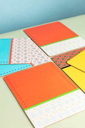 Carraig Donn Placemat Ecelctic Set Of 6