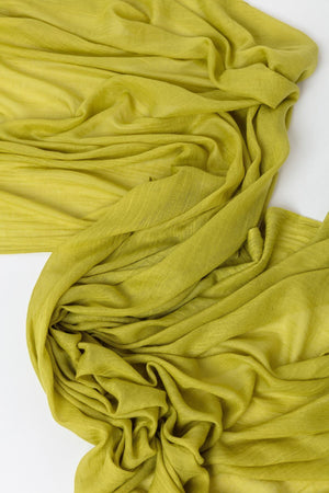 Carraig Donn Plain Scarf in Lime