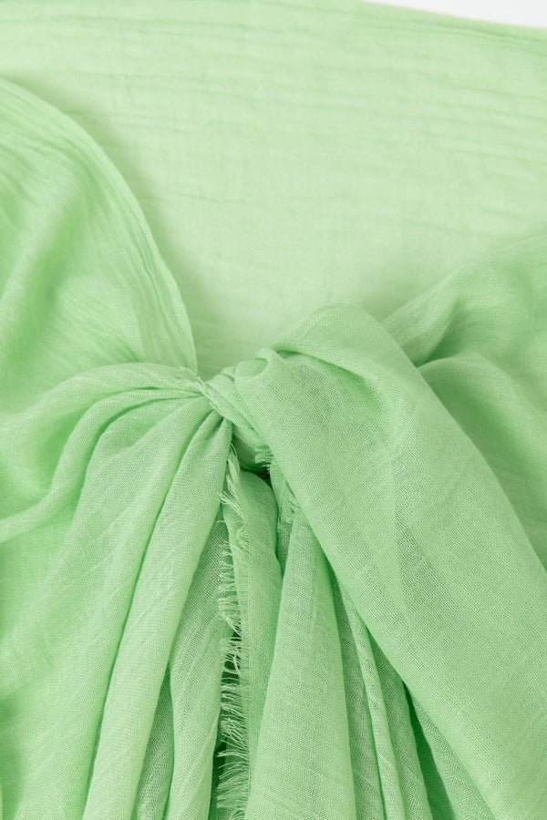 Carraig Donn Plain Scarf in Mint