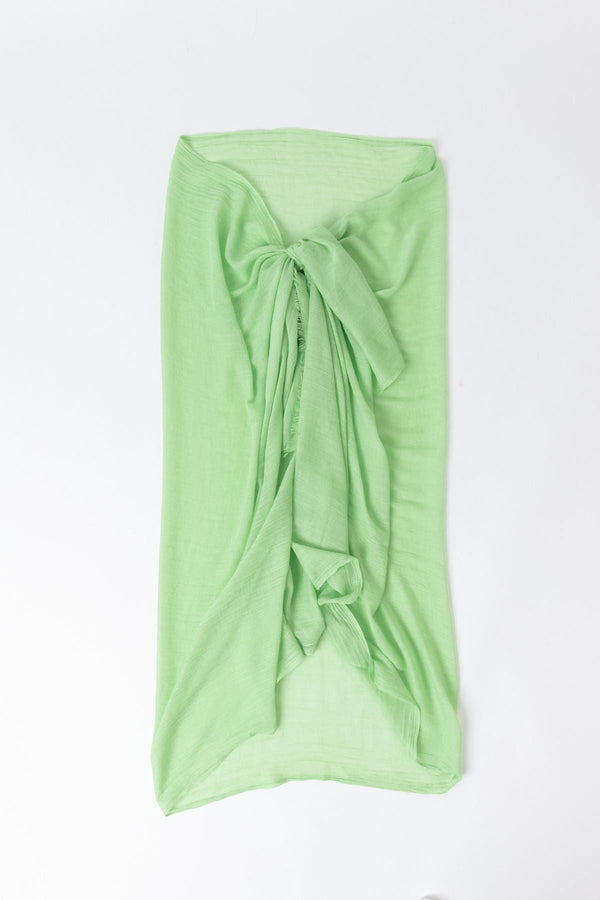 Carraig Donn Plain Scarf in Mint