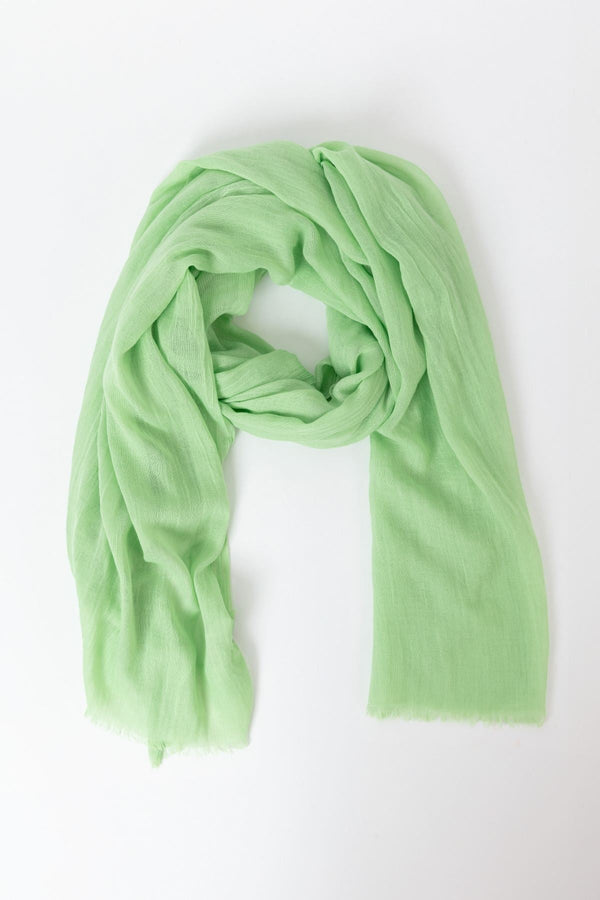 Carraig Donn Plain Scarf in Mint