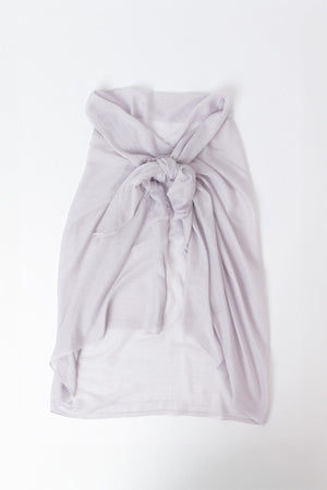 Carraig Donn Plain Scarf in Silver