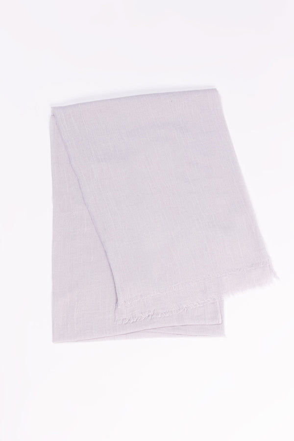Carraig Donn Plain Scarf in Silver