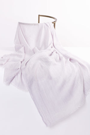 Carraig Donn Plain Scarf in Silver