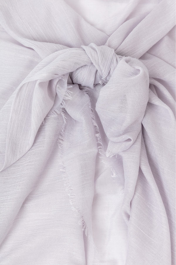 Carraig Donn Plain Scarf in Silver