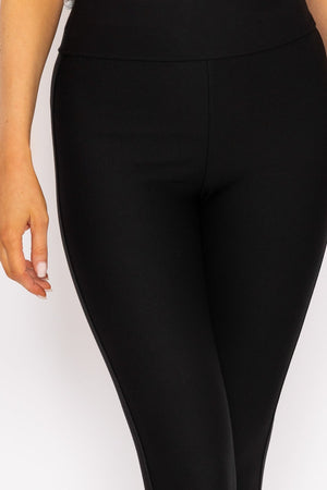 Carraig Donn Ponte Leggings in Black
