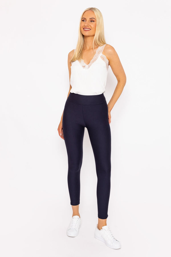 Carraig Donn Ponte Leggings in Navy
