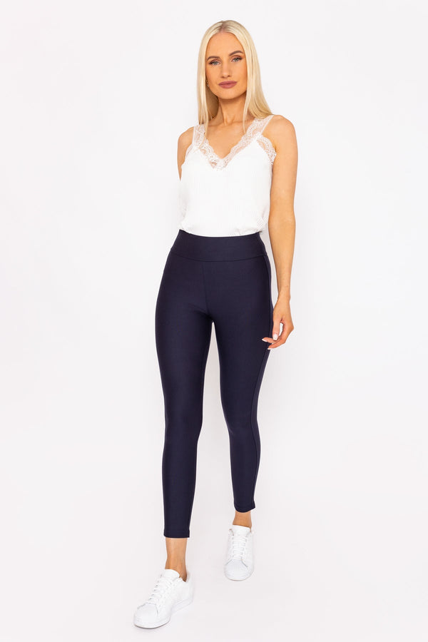 Carraig Donn Ponte Leggings in Navy
