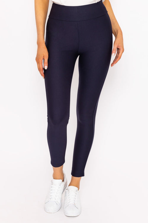 Carraig Donn Ponte Leggings in Navy