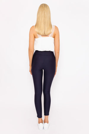 Carraig Donn Ponte Leggings in Navy
