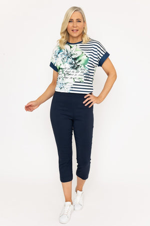 Carraig Donn Printed Blue Top