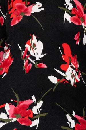 Carraig Donn Printed Knit in Black