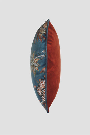 Carraig Donn Protea 43x43cm Cushion in Teal