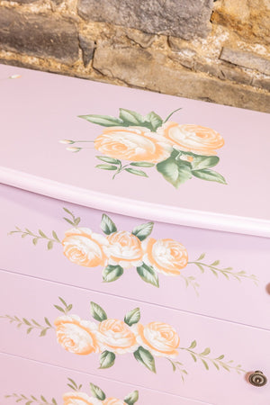 Carraig Donn Purple Floral 3 Drawer Dresser