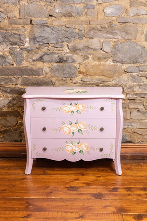 Carraig Donn Purple Floral 3 Drawer Dresser