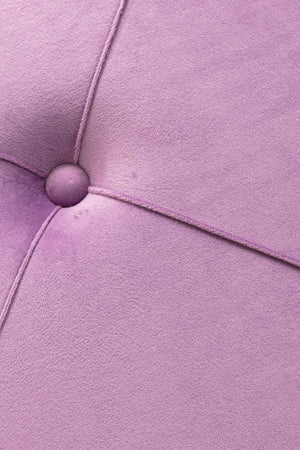 Carraig Donn Purple Velvet Upholstered Stool