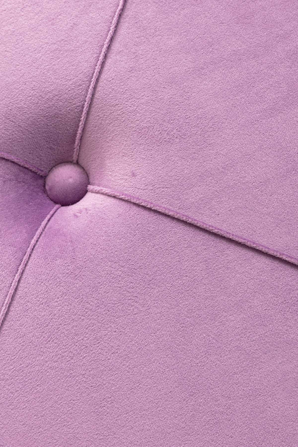 Carraig Donn Purple Velvet Upholstered Stool