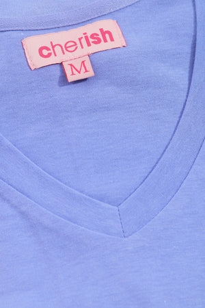 Carraig Donn Pyjama Top and 3/4 Bottoms in Purple